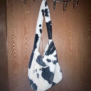 Stylish Black and White Women's Bag